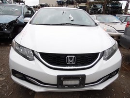 2014 Honda Civic EX-L White Sedan 1.8L AT #A24851